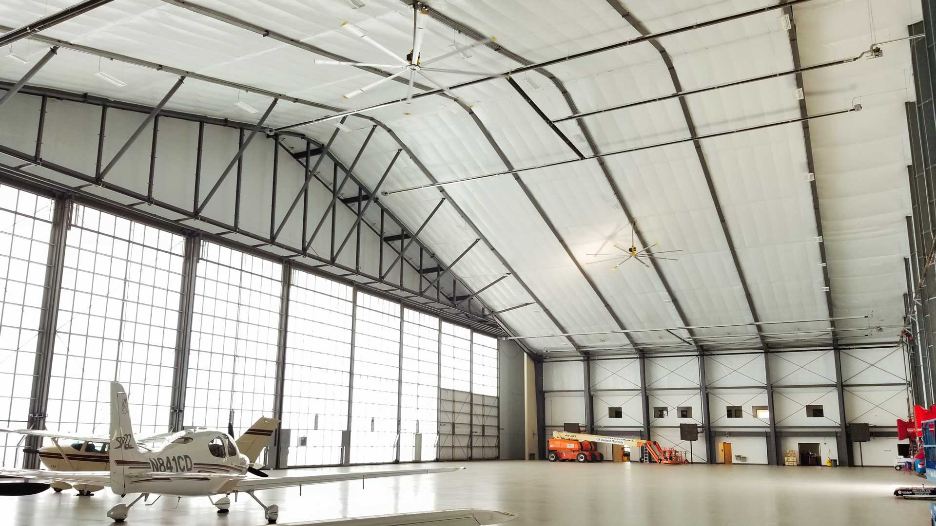 aircraft fabric hangars