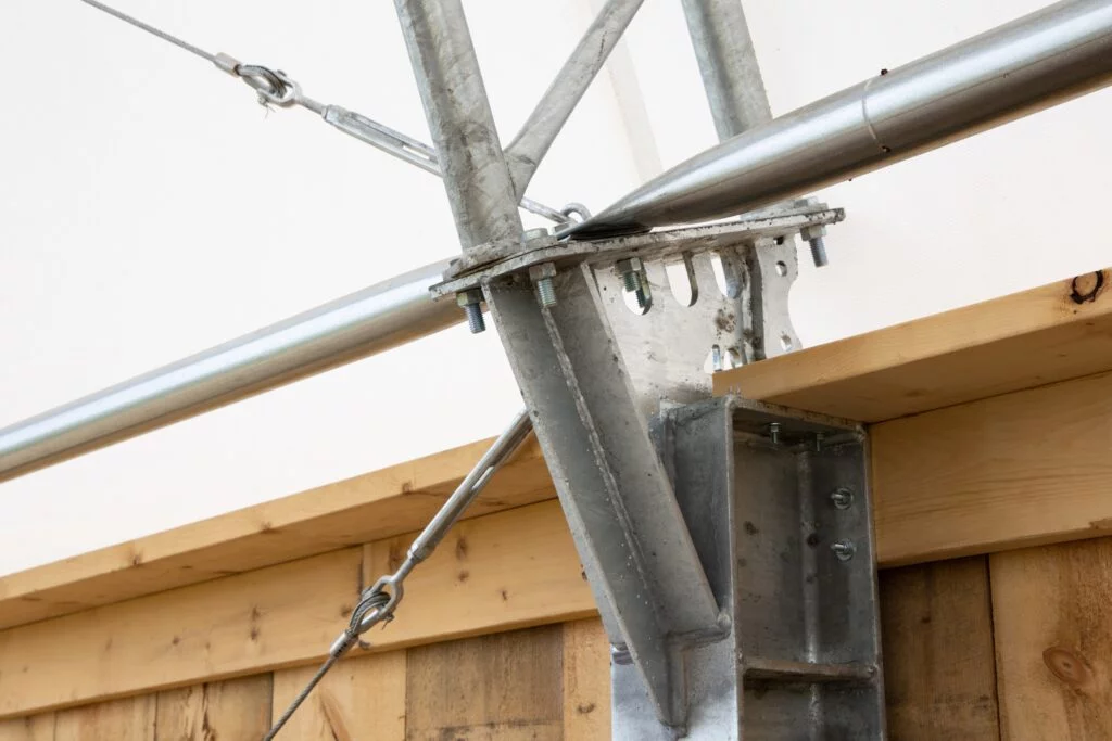 Steel Ibeam_Truss Connection_Hot Dip Galvanized - Britespan The Importance of Routine Inspections